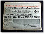 Hawaii Kai III, record run 1957
