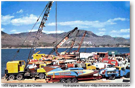 1958 Diamond Cup (Coeur d'Alene, ID) pits