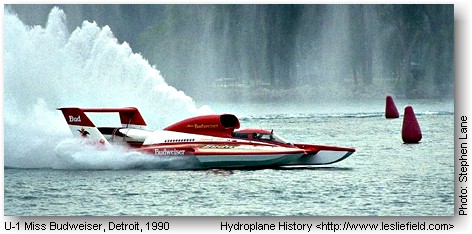 Miss Budweiser, Detroit, 1990